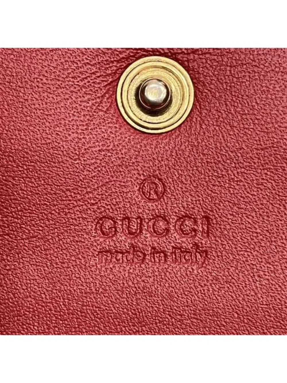 Gucci GG Supreme Cherry Mini Wallet Bifold - Picture 4 of 9